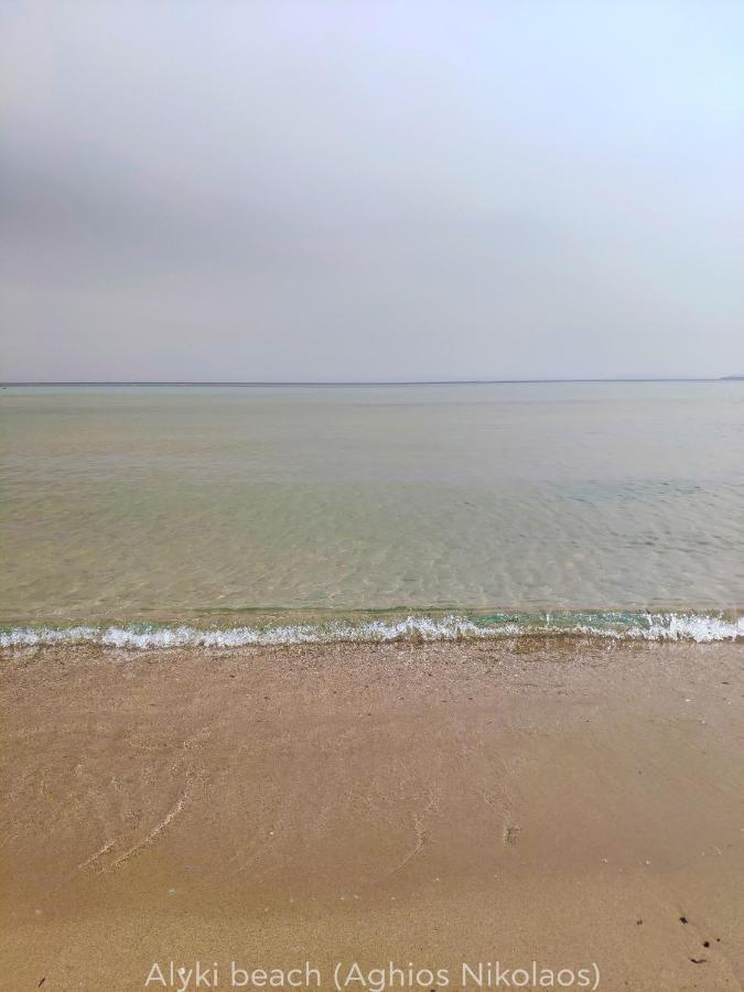 Вилла Alykes House Near The Sea Луца Экстерьер фото