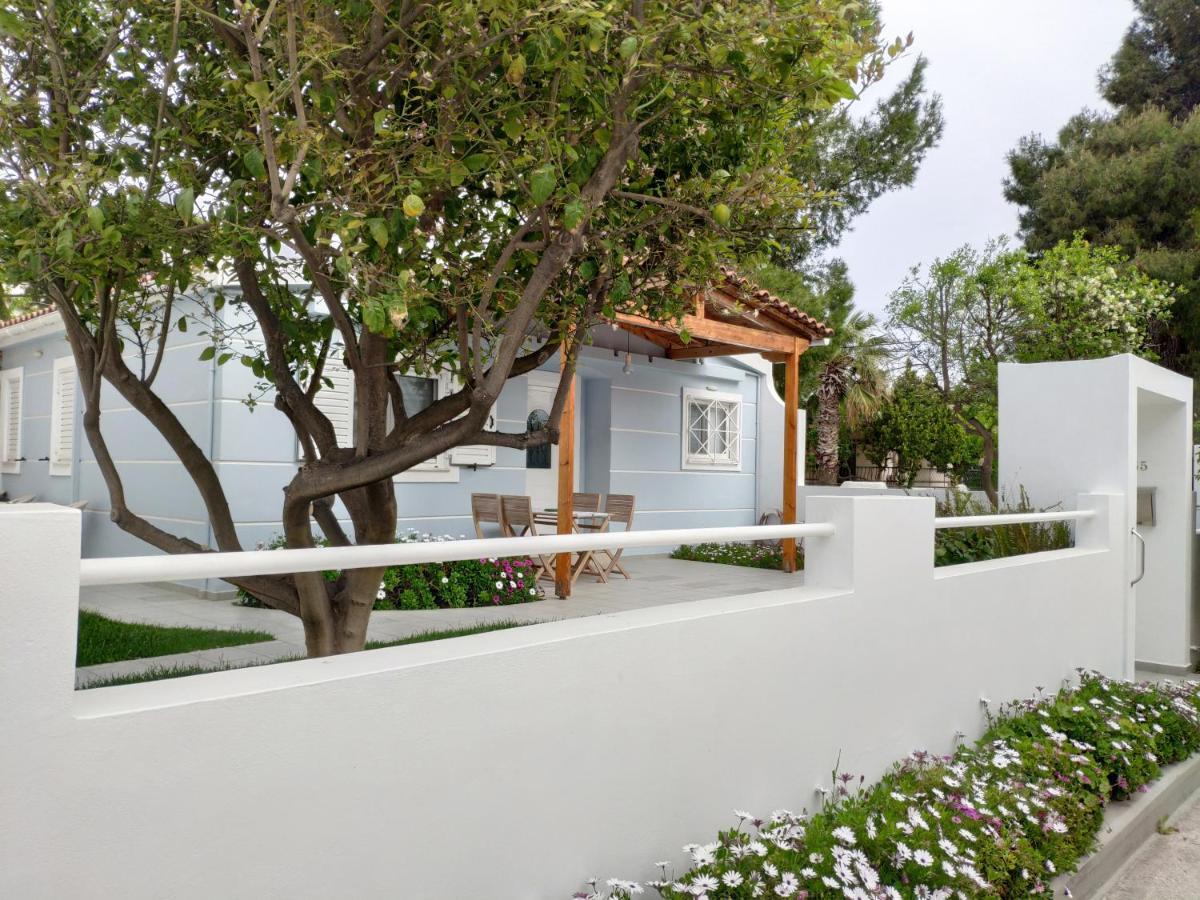 Вилла Alykes House Near The Sea Луца Экстерьер фото
