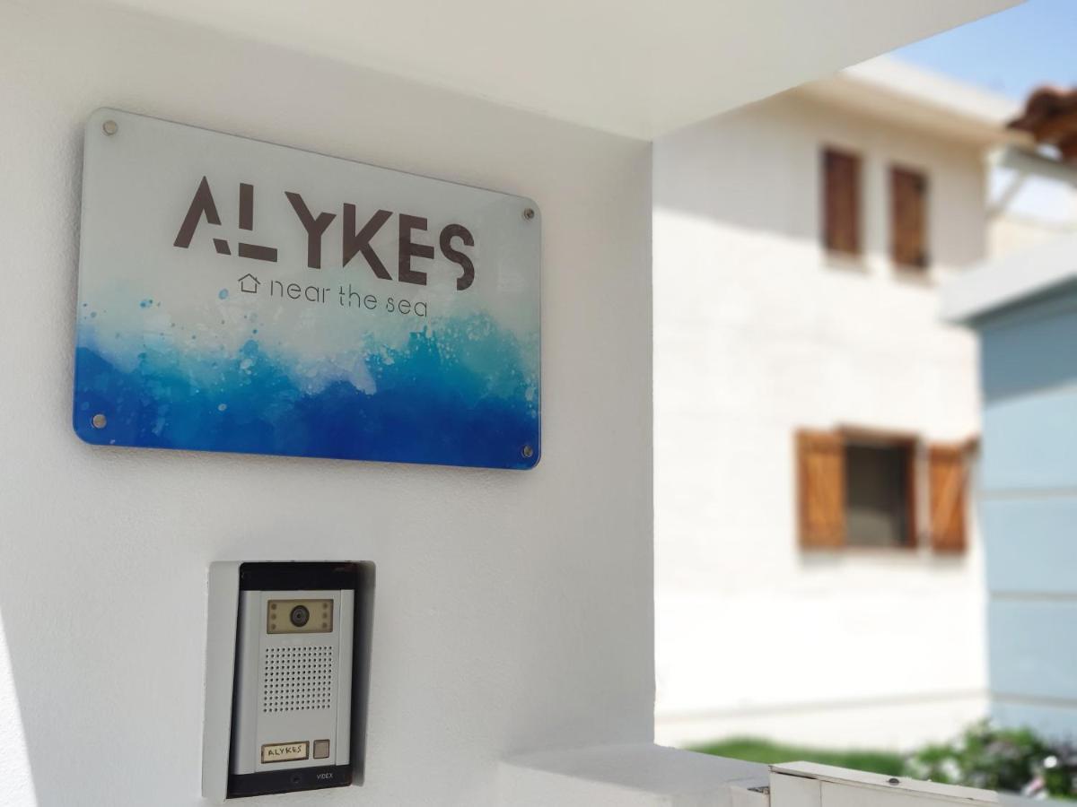 Вилла Alykes House Near The Sea Луца Экстерьер фото